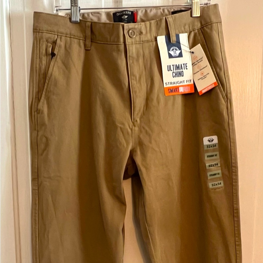NWT Mens Dockers Straight Fit Khakis 32x34